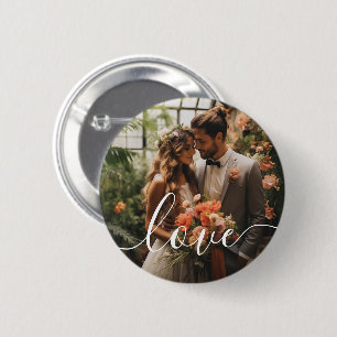 "Liebe" Benutzerdefiniertes Foto Button