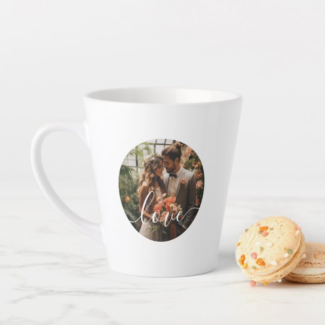 "Liebe" Benutzerdefiniertes Foto Milchtasse (Beispiel)