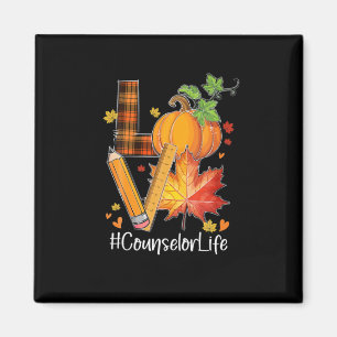LIEBE Berater Leben Herbstlaub Herbstsaison Pump Magnet