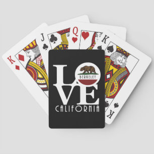 LIEBE Berkeley California Spielkarten