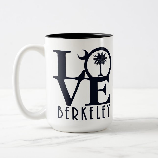 LIEBE Berkeley SC 15oz Zweifarbige Tasse (Links)