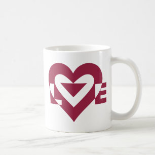 Liebe Berry Lila Tasse