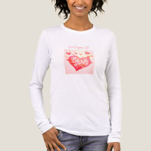 Liebe Besiegt Alles – Langarmshirt für Damen