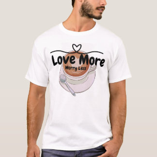 Liebe Besorgnis erregender weniger positive T - Sh T-Shirt