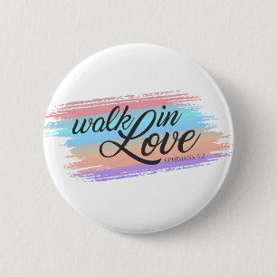 Liebe Bibel Angebot Valentine  Button