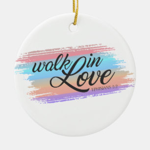 Liebe Bibelangebot Valentine   Ornament