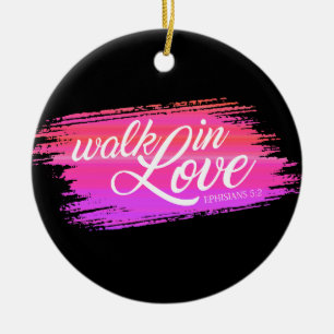 Liebe Bibelangebot Valentine   Ornament