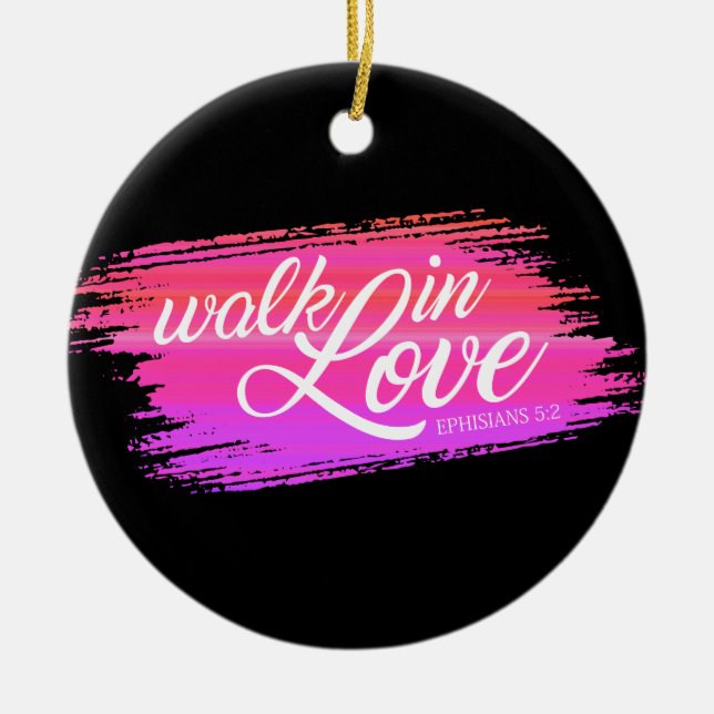 Liebe Bibelangebot Valentine | Ornament (Vorne)
