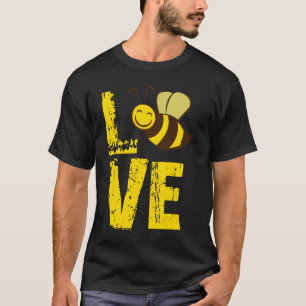 Liebe-Bienen, Bienen-Liebhaber, Bienen-Geschenk, T-Shirt