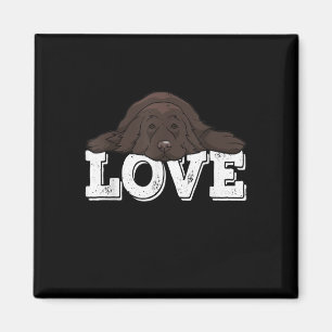 LIEBE Big Newfie Dog Spezielle Hundebesitzerspen Magnet