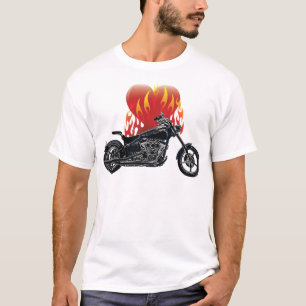 Liebe Biker-Shirt T-Shirt