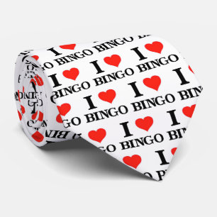 Liebe Bingo Neck Tie Krawatte