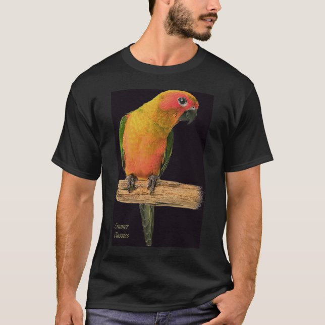 Liebe bird_black/bgrnd T-Shirt (Vorderseite)