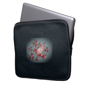 LIEBE BIRD MIT BLUME GIFT SONDERTAG, GEBURTSTAG LAPTOPSCHUTZHÜLLE