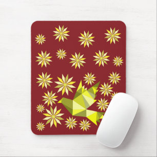 LIEBE BIRD MIT BLUME GIFT SONDERTAG, GEBURTSTAG MOUSEPAD