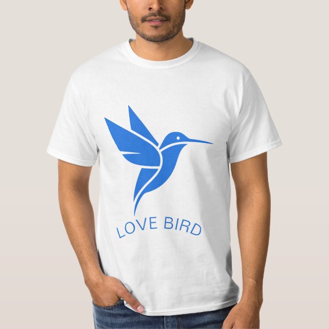 LIEBE BIRD T-Shirt (Vorderseite)