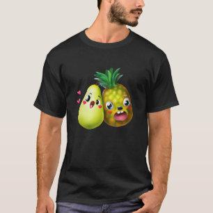 Liebe Birne und Ananas T-Shirt
