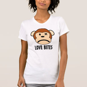 LIEBE BITES, Anti-Valentinstag-T - Shirt