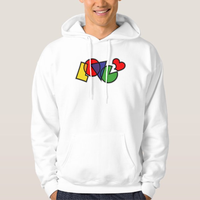 Liebe Bites Hoodie (Vorderseite)