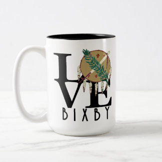 LIEBE Bixby Oklahoma 15oz Zweifarbige Tasse