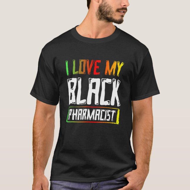 Liebe "Black History Month" T-Shirt (Vorderseite)