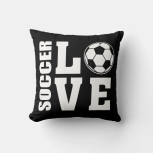Liebe Black Kissen
