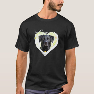 Liebe Black Lab Labrador Retriever des Tieres T-Shirt