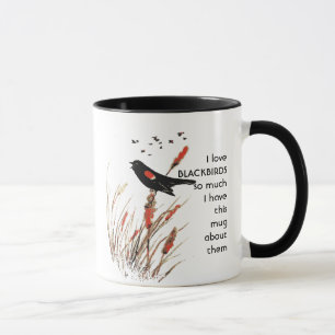 Liebe BLACKBIRDS so viel ich Spaß Zitat Tasse