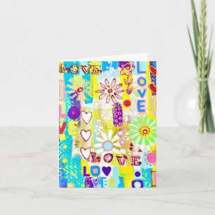 Liebe Blank-Note-Karte Dankeskarte