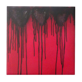 Liebe blass Black Fliese