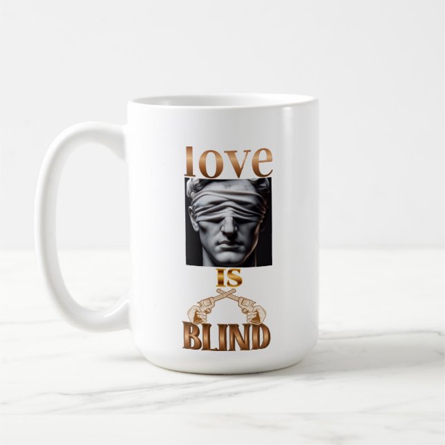 Liebe blinde Tasse Liebhaber (Links)