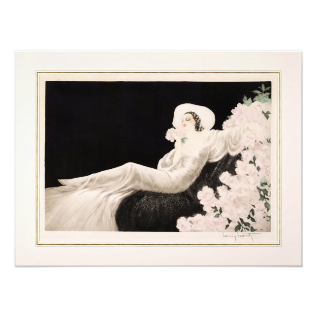 Liebe Blossom von Louis Icart Fotodruck (Vorne)