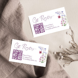 Liebe blüht boho Wildblume Brautparty Begleitkarte