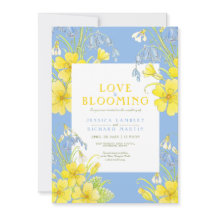 Liebe blüht Frühling Blume Blaue Hochzeit