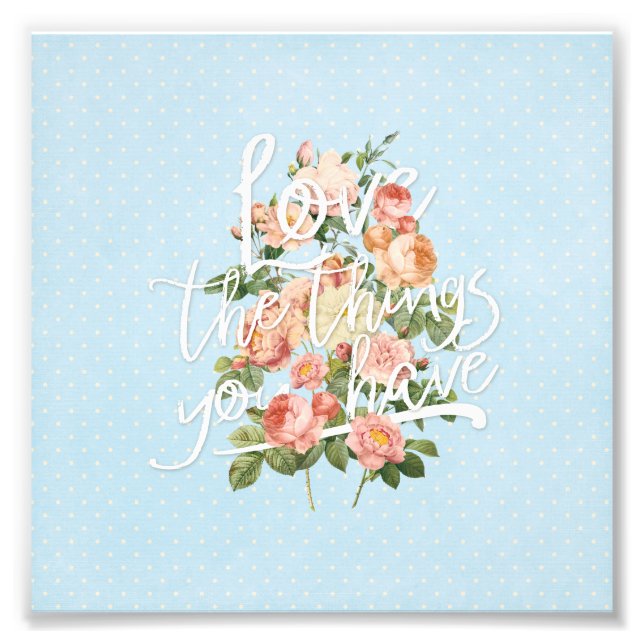 Liebe Blume Blumensommer Rose Schöne Fotodruck (Vorne)