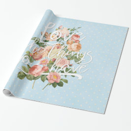 Liebe Blume Blumensommer Rose Schöne Geschenkpapier
