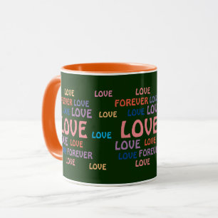 LIEBE BLUME HERZ GEBURTSTAG VALENTINE TASSE