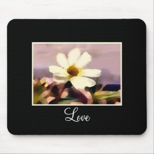 Liebe Blumenmauspad Mousepad