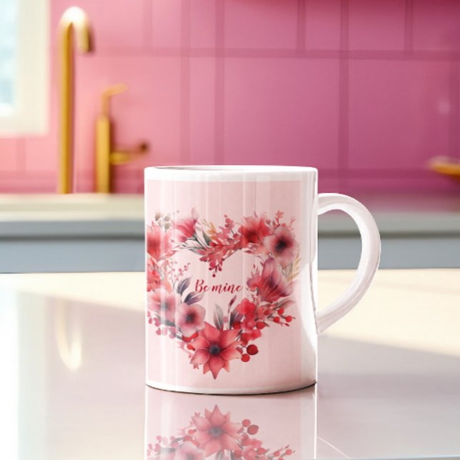 Liebe | Blumenstrauß | Valentinstag Kaffeetasse (Von Creator hochgeladen)