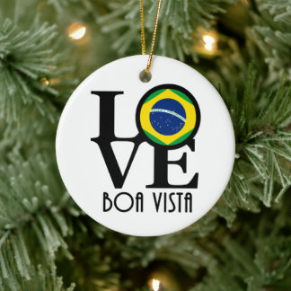 LIEBE Boa Vista Keramik Ornament