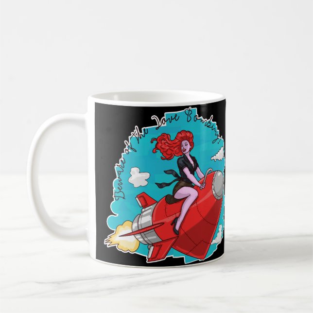Liebe Bombardierung Kaffeetasse (Links)