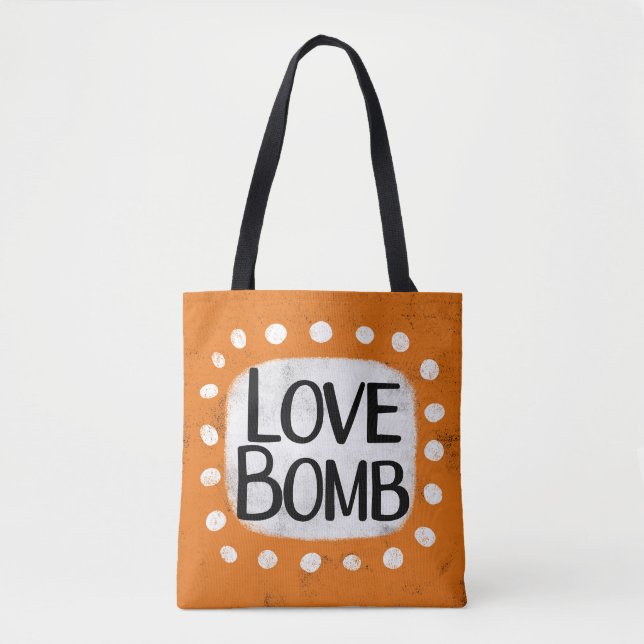 Liebe Bombe Tote Bag (Vorderseite)