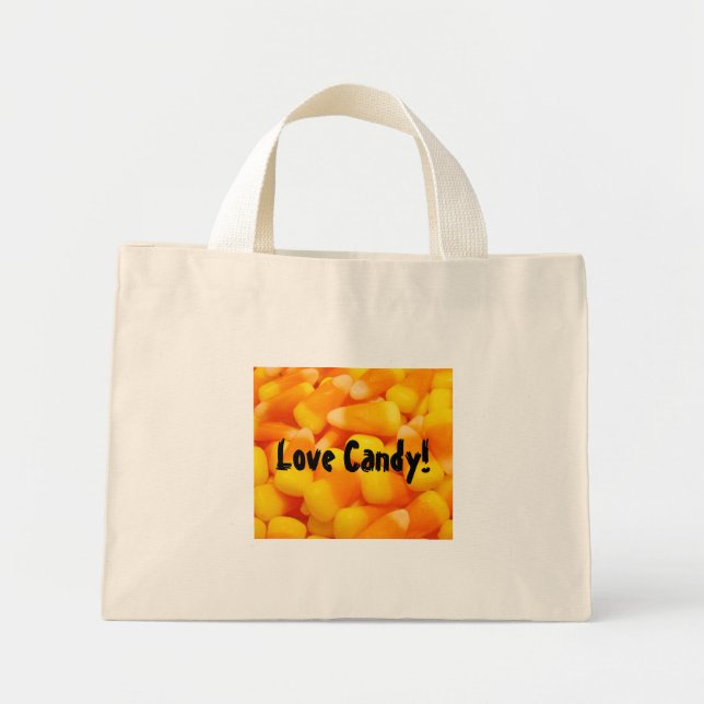 Liebe Bonbonbeutel Candy Mais Halloweenbeutel Mini Stoffbeutel (Vorne)
