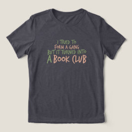 Liebe Book Club und Reading Tri-Blend Shirt