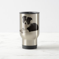 Liebe Border Collie Welpen Hund Kaffee Tasse