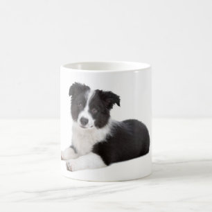 Liebe Border Collie Welpen Hund Kaffee Tasse