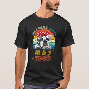 Liebe Boston Terrier 35 Jahre T-Shirt