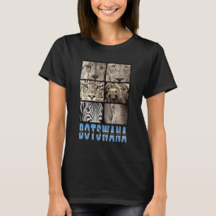 Liebe Botswana Liebe Wildfauna und -fauna in Botsw T-Shirt