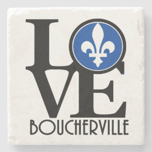 LIEBE Boucherville Steinuntersetzer