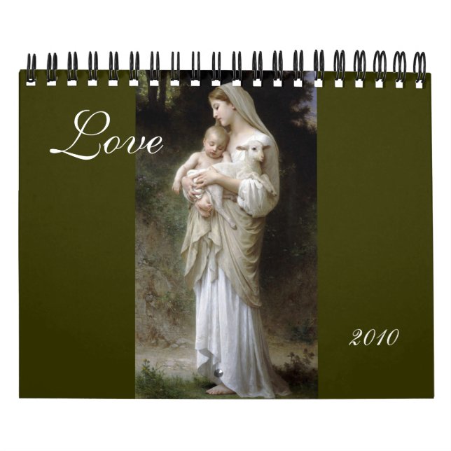 Liebe, Bouguereau 2010 Kalender (Titelbild)